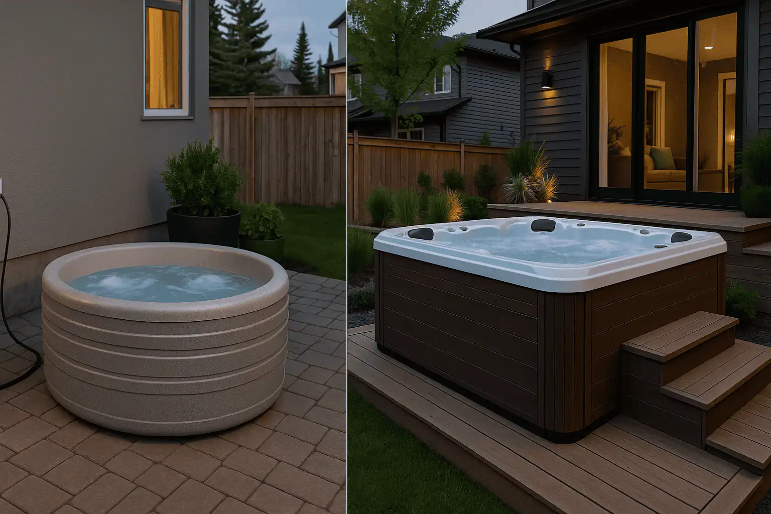Hot tub outdoor installation Calgary — improper wiring leads to failed inspections and voided insurance