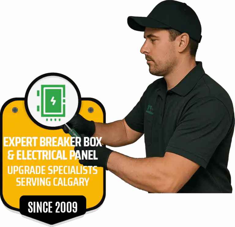 High-quality electrical panel upgrade services in Calgary by Ampt Over Electric. Reliable, professional electricians since 2009.