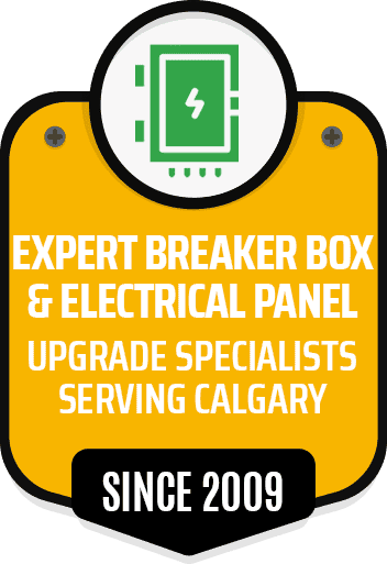 High-quality electrician services in Calgary since 2009, specializing in electrical panels and breaker boxes.